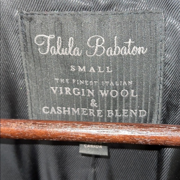Talula Babaton Wool Cashmere Coat - Picture 2 of 6
